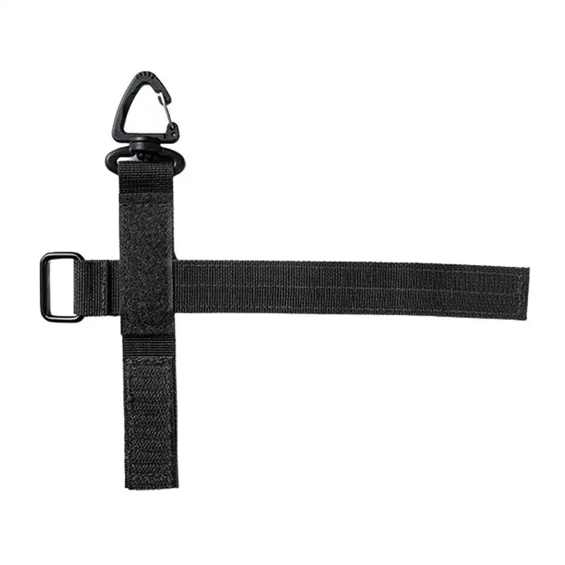 Mountaineering Buckle Outdoor Keychain Tacticals Gear Clip Keeper Pouch Belt Keychain Gloves Rope Holder Military Hook Camping