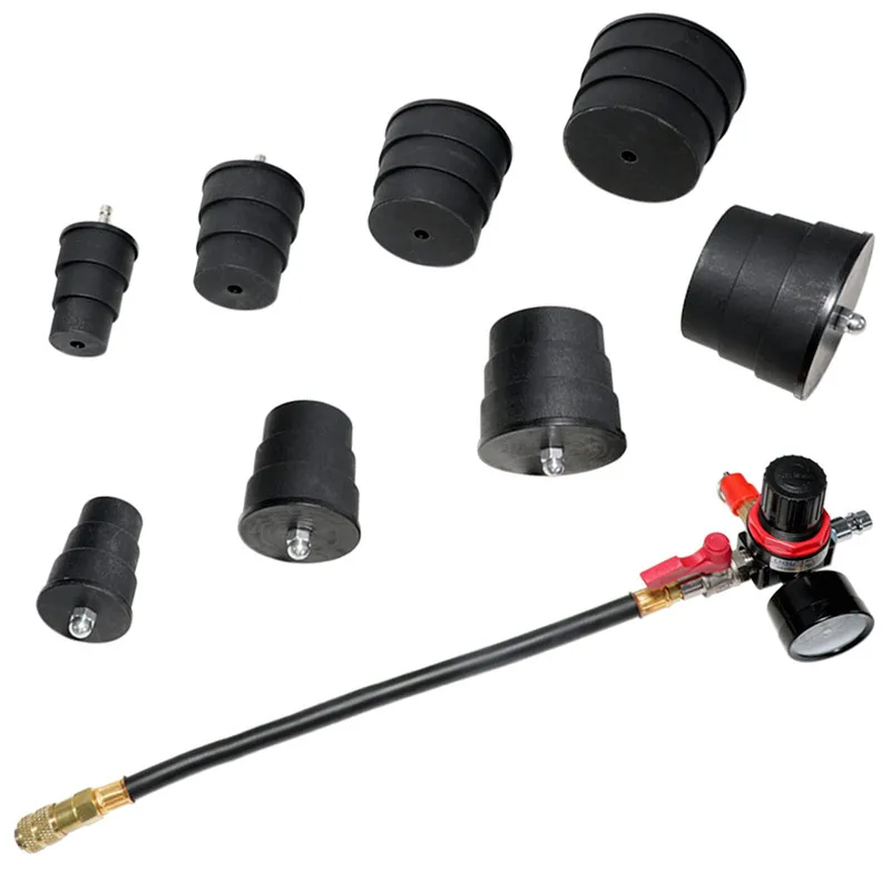 

Тестер утечек турбосистемы, манометр давления воздуха турбокомпрессора, тестер утечек шлангов системы охлаждения радиаторов с регулятором и ручным клапаном