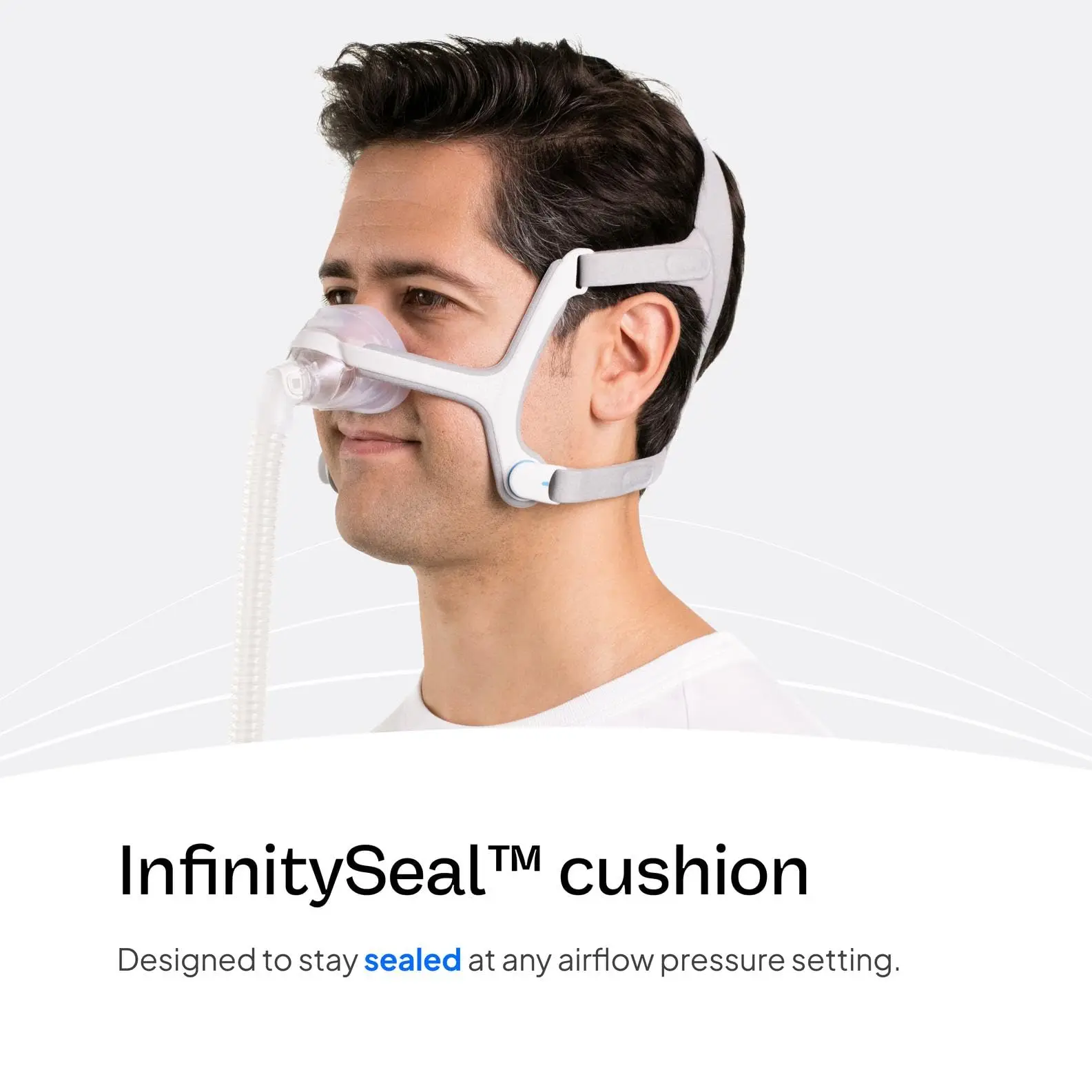 ResMed AirFit N20 Replacement Nasal Cushion Large Size, Airtight Snug‑Fit Silicone Cushion Comfort Sleep CPAP Mask Accessory - view 3