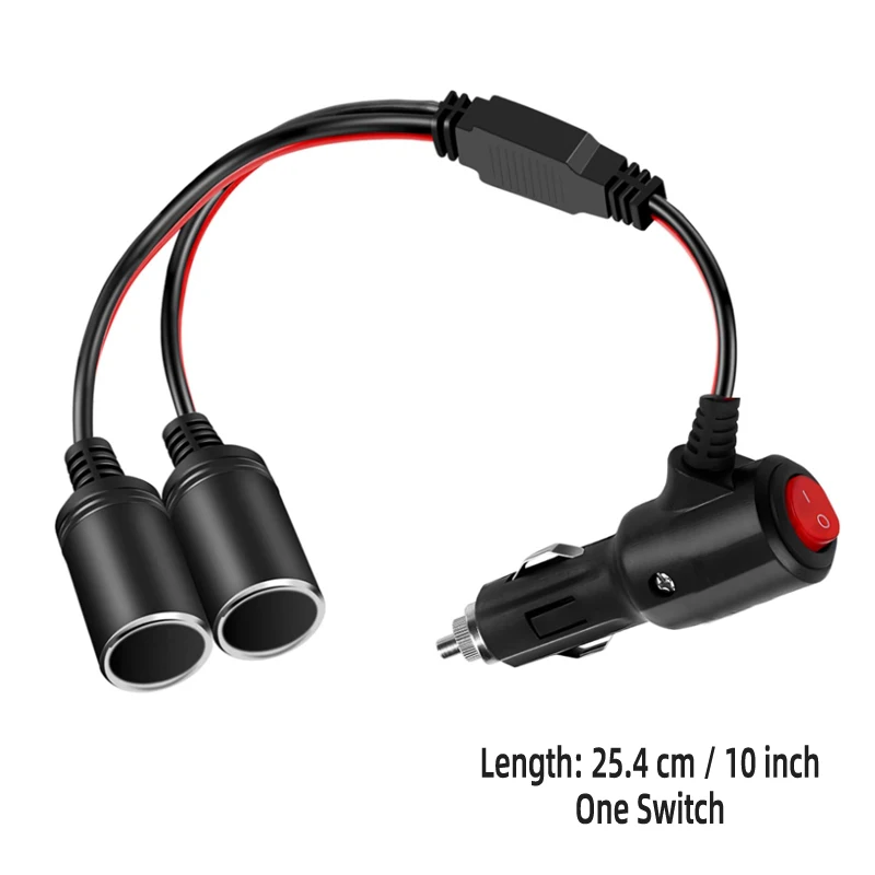 10 cigarette adapter Lighter Power DC 12V/24V to 48V 2A Boost Converter Power Cord for RV, Surveillance, Boat 10-30V to 48V 2A Power your sprayer from the 12V outlet (or cigarette lighter) in your work vehicle Stinger ENLIGHT10 Cigarette Lighter Adapter