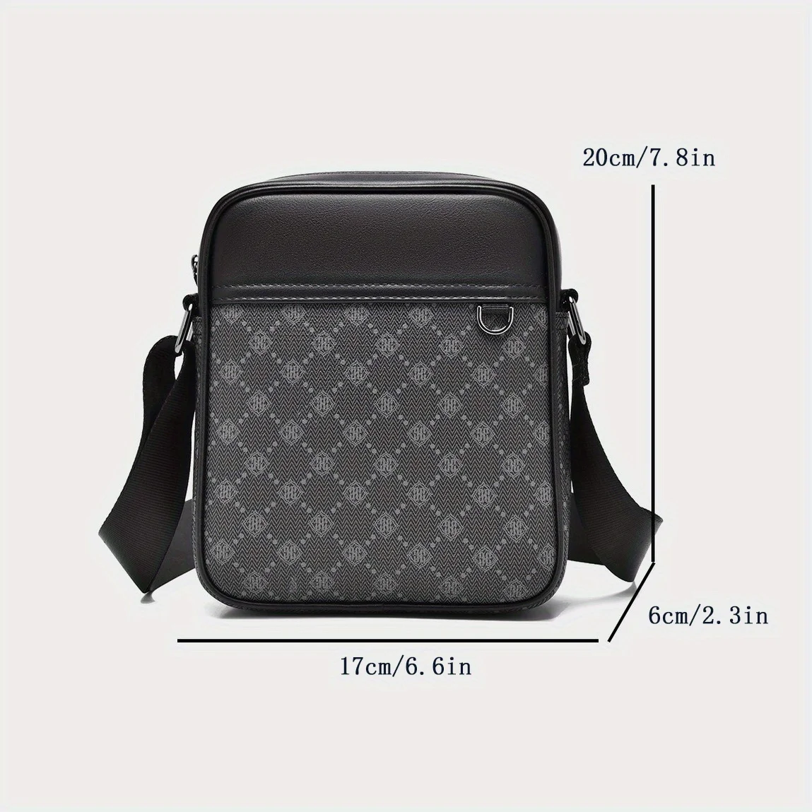 New Men Crossbody Bag Shoulder Bags Vintage Men Handbags Large Capacity PU Leather Bag For Man Tote Bag