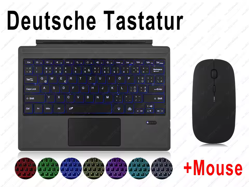 서피스 프로 키보드 부착 예시