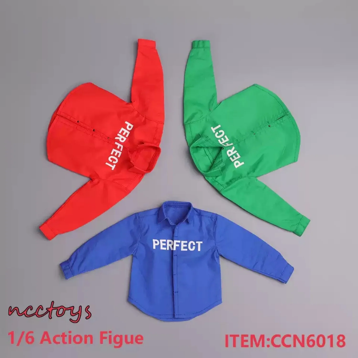 

ncctoys ccn6018 1/6 Workwear Shirt Model Fit 12'' Male Figure Doll