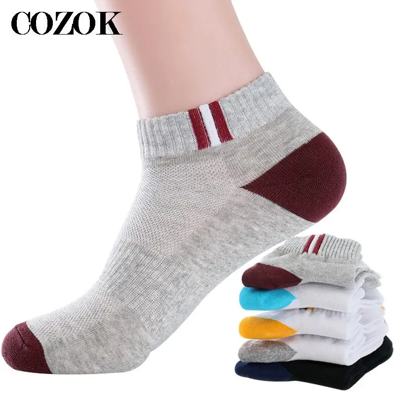 5pairs=10pcs Men Socks Classic Business Brand Calcetines Hombre Socks Men Quality Breathable Cotton Casual Socks EU39-43 Meias