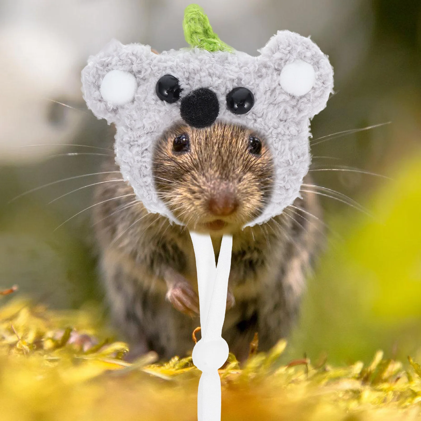 

Adjustable Mini Pet Costume Hat Small Animal Dress Up Hamster Lizard Guinea Pig Hedgehog Photo Prop Accessory Hamster Outfits