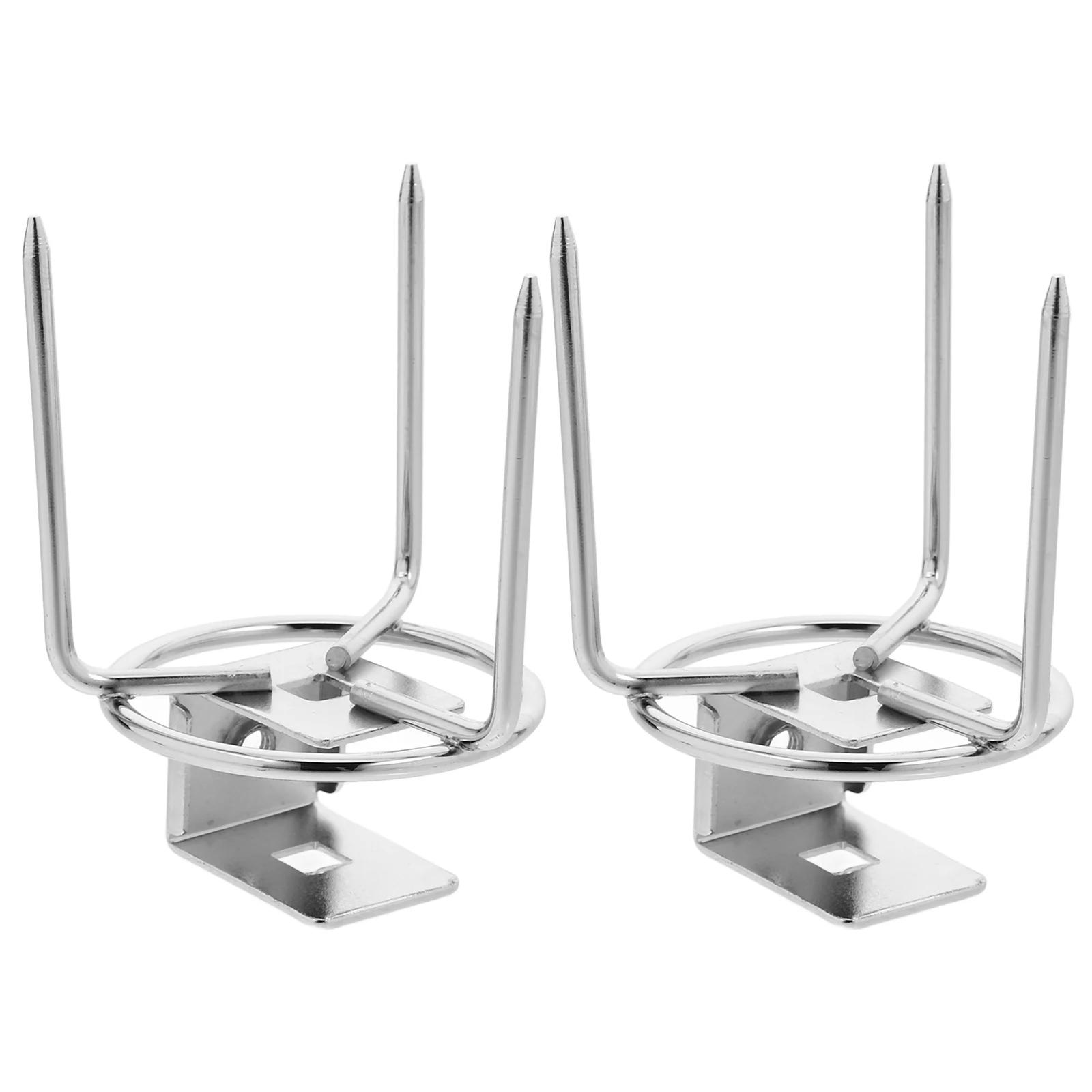 

2Pcs Stainless Steel Rotisserie Forks Heavy Duty Bbq Grill Forks for Chicken Air Fryer Oven Cooking Accessories