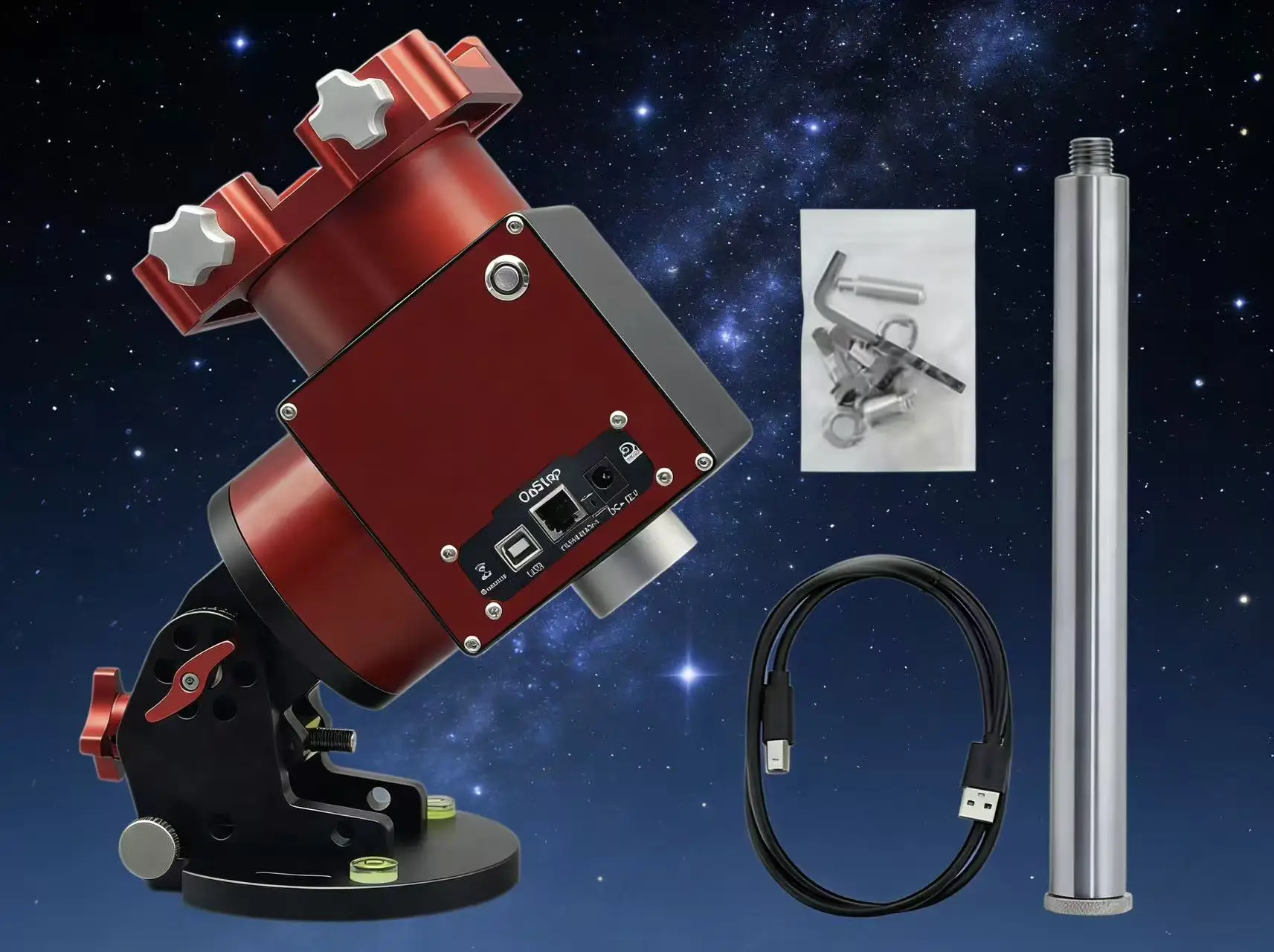 

JUWEI17 Harmonic Equator Clear Sky Photography Astronomical Telescope Star Observation Compatible with Theodolite Mode