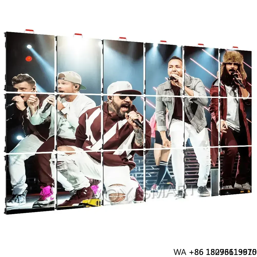 

P2.5/P3/P4/P5/P6/P8/P10 Outdoor LED Video Wall 3840Hz 4K High Refresh Factory Direct Sales