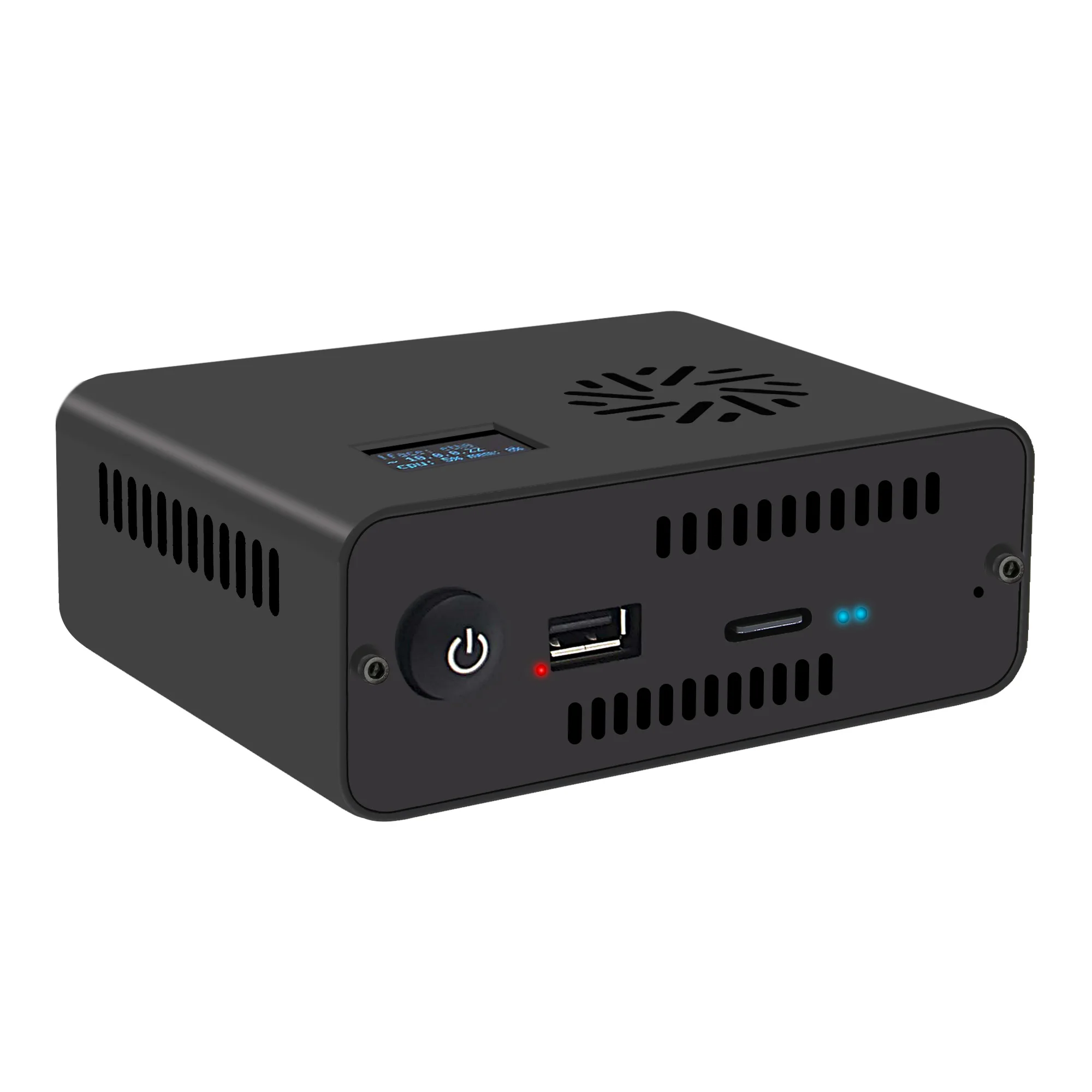 Geekbord NASPi CM4-M2 NAS Storage Kit for Raspberry Pi Compute Module 4| Pi CM4 M2 SATA & NVMe SSD Storage Solution