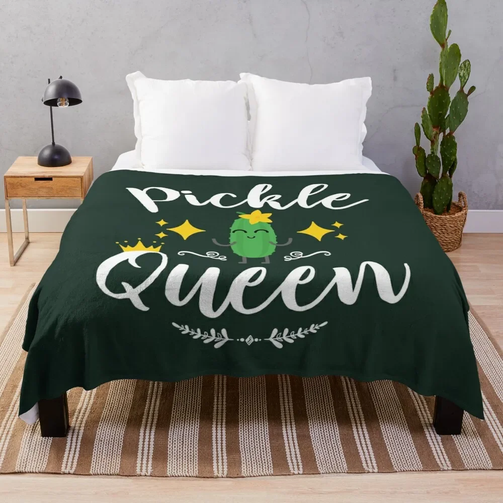 

Pickle Queen Throw Blanket Blankets Sofas Of Decoration Flannel Fabric Blankets