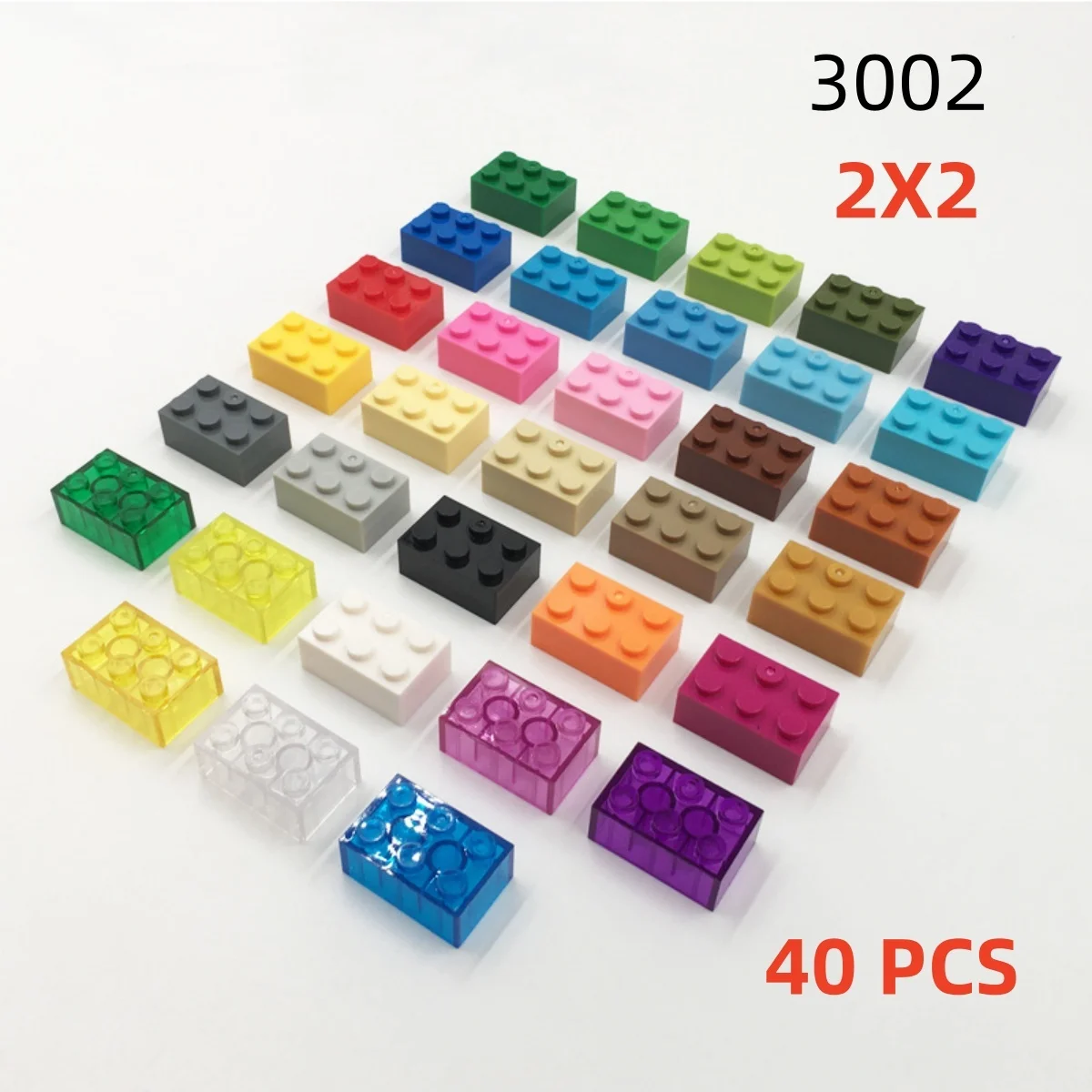 

40 шт./партия, Детский конструктор 3002, 2 х3