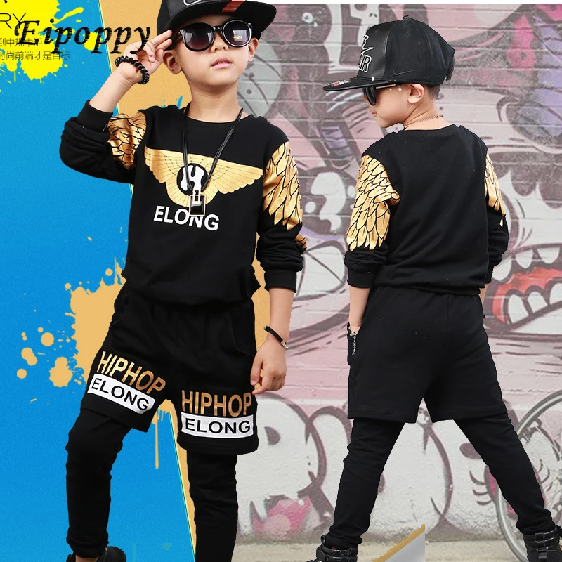 子供のダンスコスチューム、ジャズヒップホップドラム、幼稚園の学生のためのスーツ、ヒップホップ