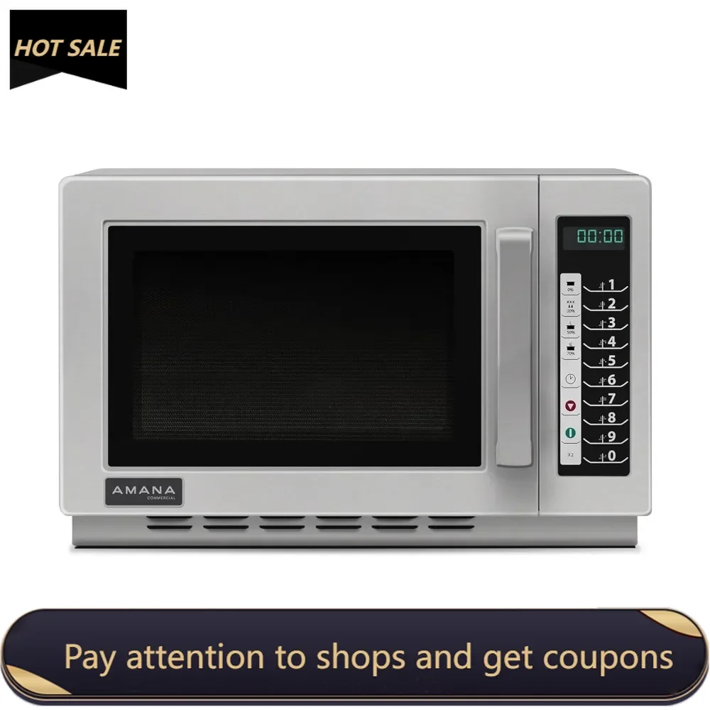 

Medium-Duty Microwave Oven, 1000W