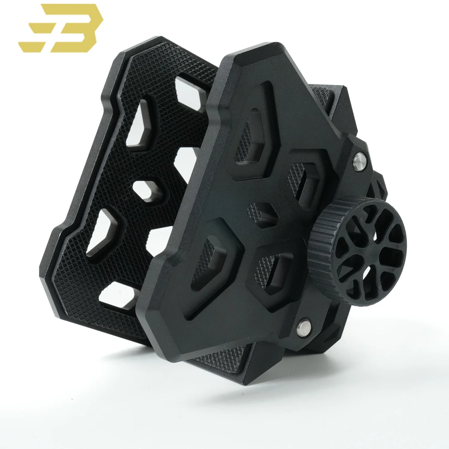 CNC سبائك الألومنيوم اطلاق النار السرج ترايبود التكتيكية قابل للتعديل تصاميم بندقية المشبك للصيد والرماية في الهواء الطلق براك #2