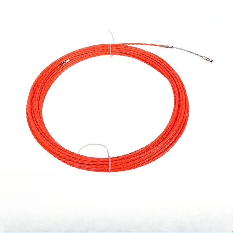 2025 الكهربائية متعددة الألوان البوليستر تريفويل الأنابيب ثقب كابل مجتذب خيوط جهاز الرصاص خيوط جهاز جدار سلك متعدد الوظائف