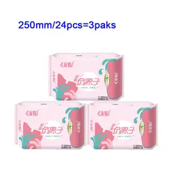 24pcs=3 packs/ Anion Menstrual Pad Sanitary Towels Panty Liners For Women Health Care Feminine Hygiene Product Towels Cotton Pad