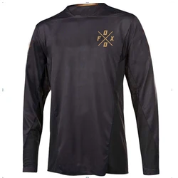 2020 Motochross Mountain Enduro Bike Clothing Moto Downhill T-shirt Ranger Foxo Men's Bike Jersey Mountain Bike Shirt BMX
