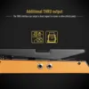 SONICAKE FlipWah Wahwah 효과 및 액티브 볼륨 조절 콤보 페달 풀 사이즈 금속 케이스 QEP-10 5