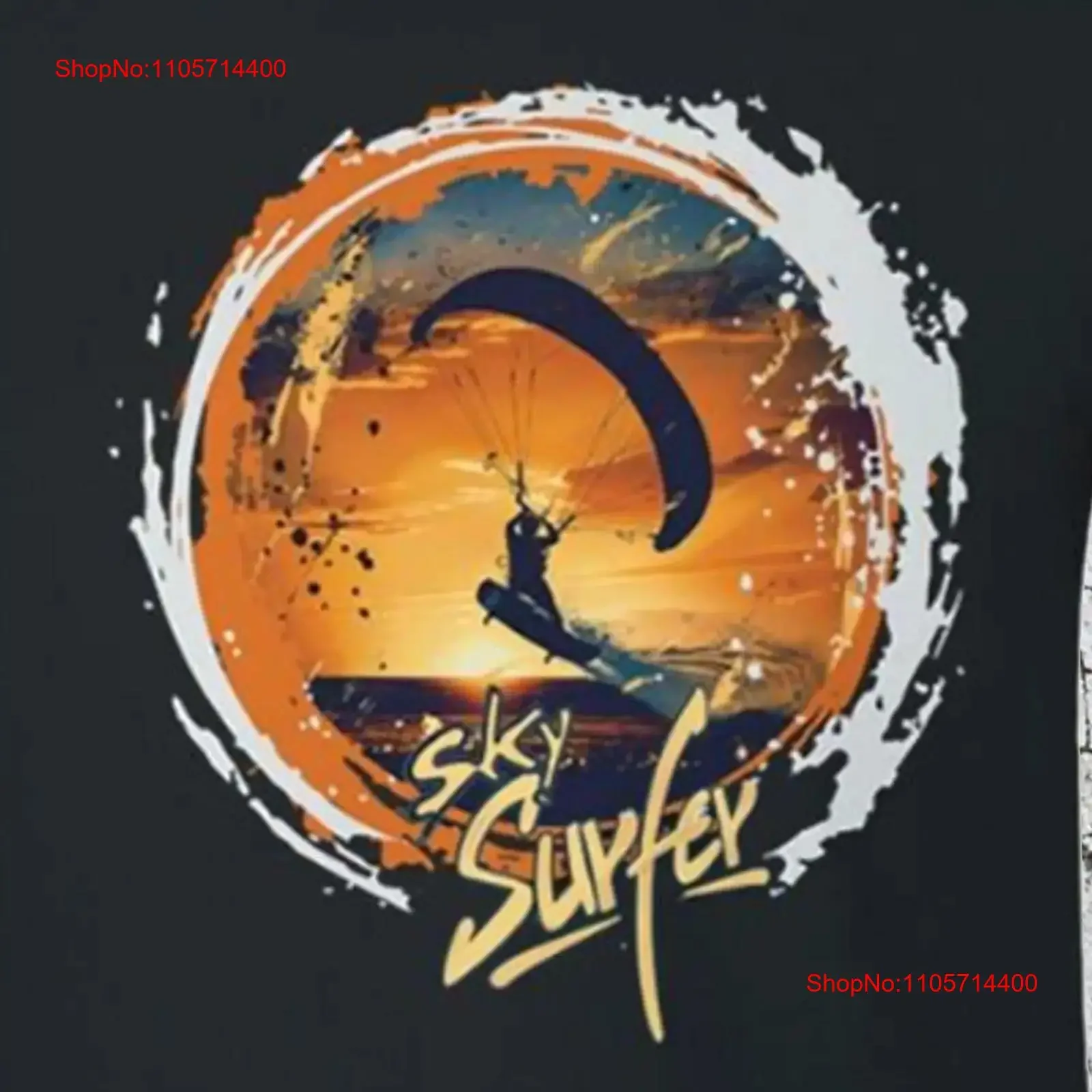 Sky Surfer Kite Boarder Surfing T Shirt for Water sports fan Surf Rider Him or Her Retro KiteSurf vintage Washed