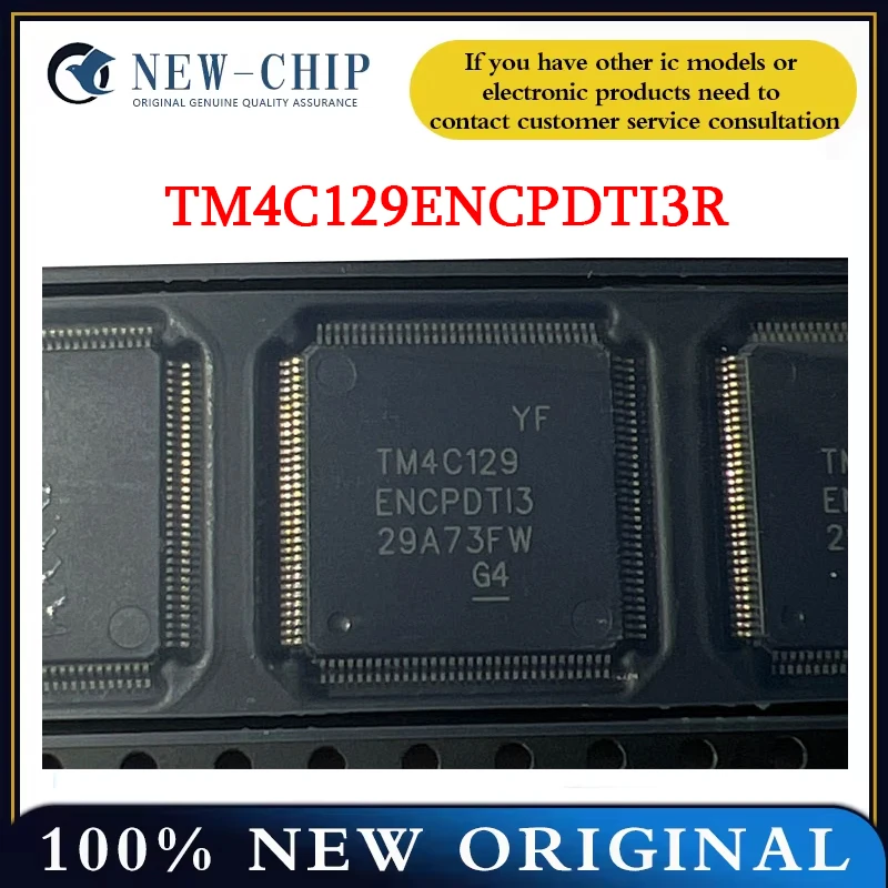 

2PCS-50PCS/LOT TM4C129ENCPDTI3R Package TQFP-128 MCU ARM microcontroller chip New Original TM4C129