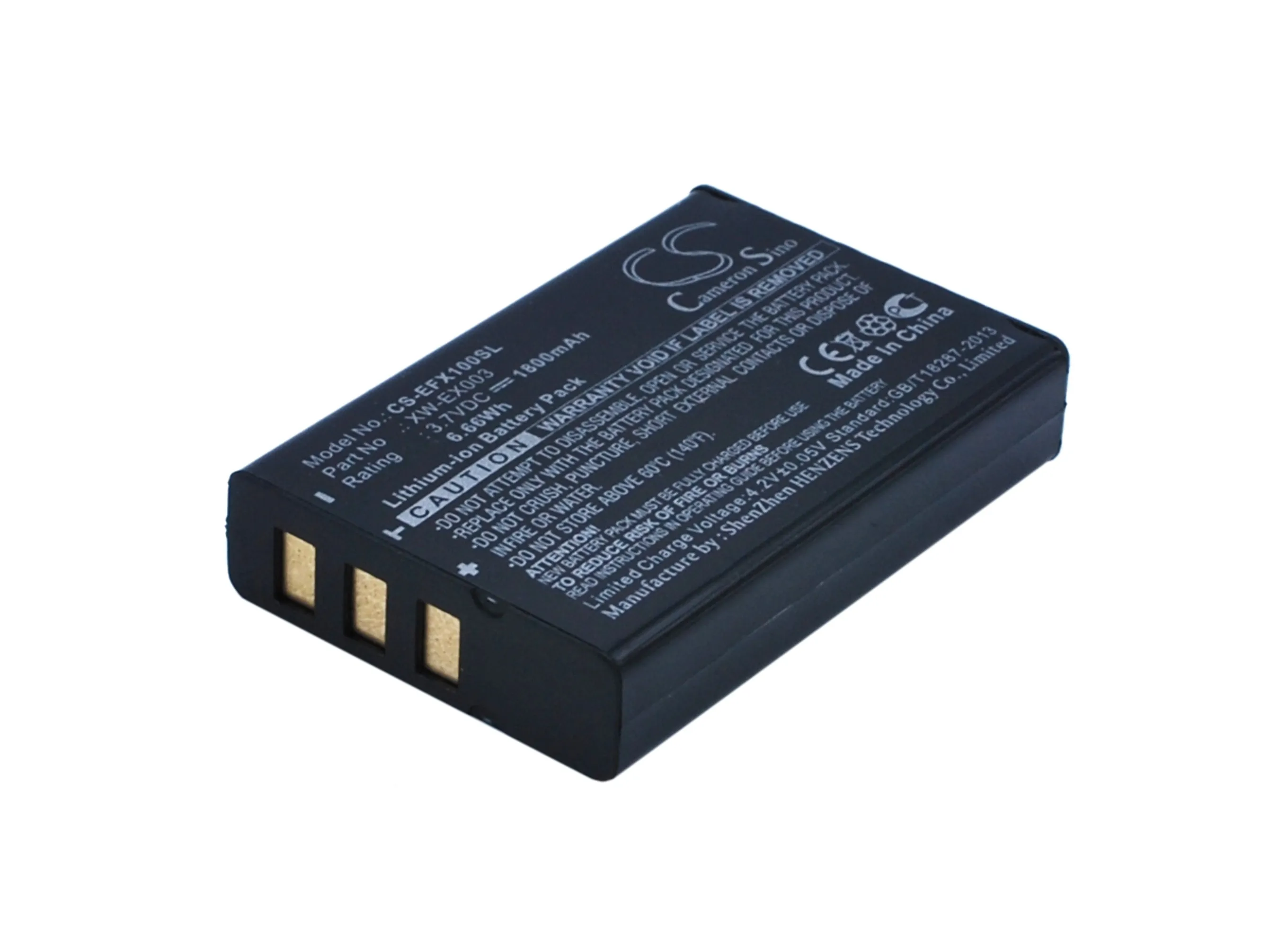 CS Equipment Survey Test Battery for EXFO AXS-100 AXS-110 OTDR FLS FVA-600 FPM-600 AXS-110 fits CGA-E/111GAE GP-1001 XW-EX003