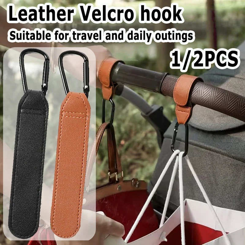 1/2PCS-Multi-functional Portable Hook, Sturdy,Durable Baby Carriage Hook, Practical Tool Backpack Bag for Travel,Outings