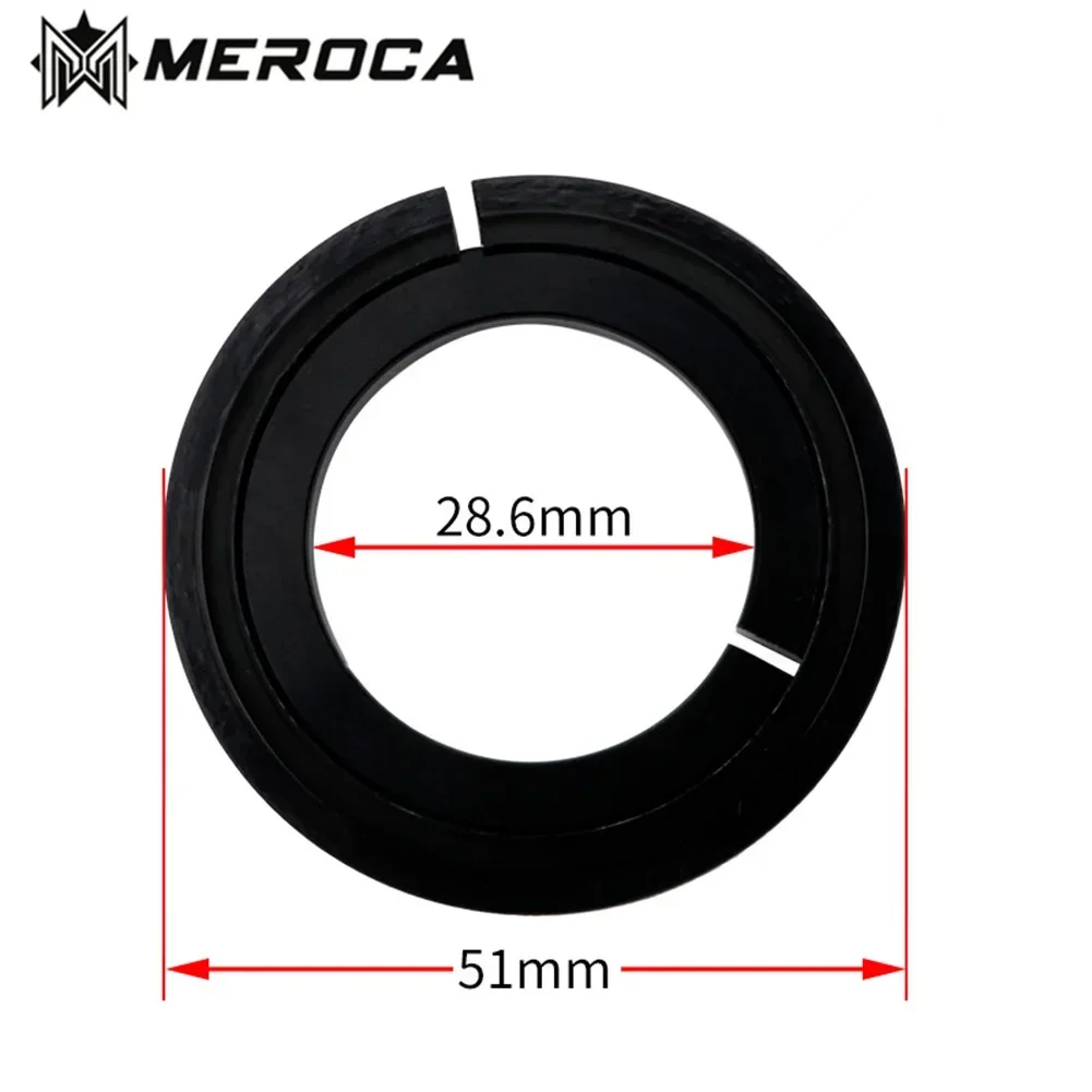 Bike Tapered Steerer Conversion Fork Adapter Crown Ring Gasket For MTB Road Bike 1 1/8\