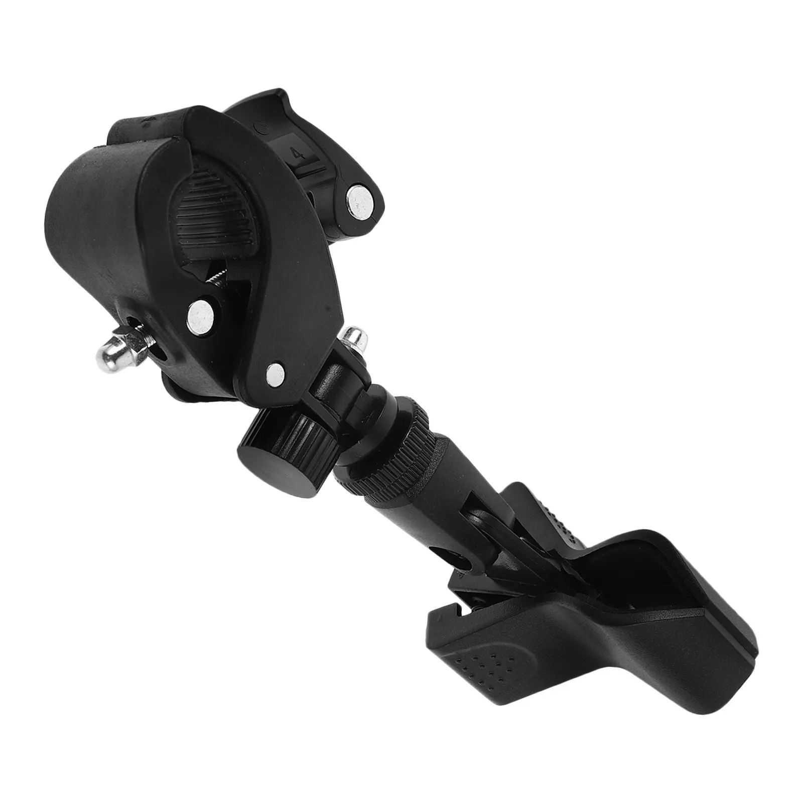 2Pcs Mic Stand Clamp Adjustable Mic Clip Holder Plastic Mount Spring Table Microphone Clip Recording Studio Podcast Accessories