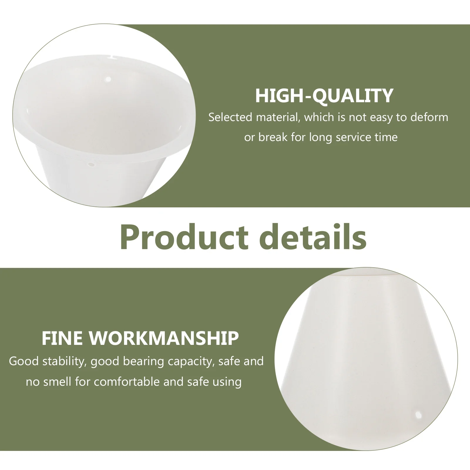 

4pcs Flower Arrangement Base Bouquet Liner For Wedding Floral Centerpiece Stable Flower Fixing Stand Long Lasting No Smell