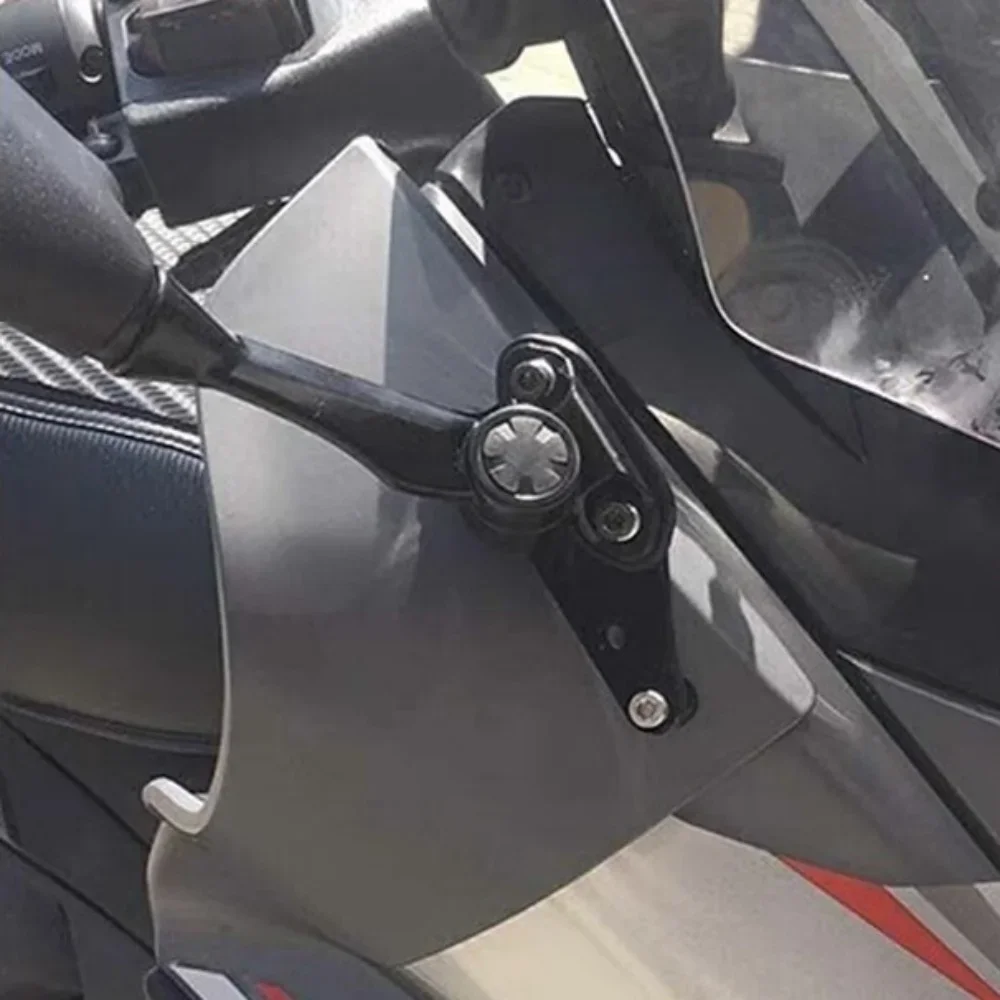 For Aprilia SR Max 250/300, the rearview mirror and the sideview mirror are moved forward Direct replacement design