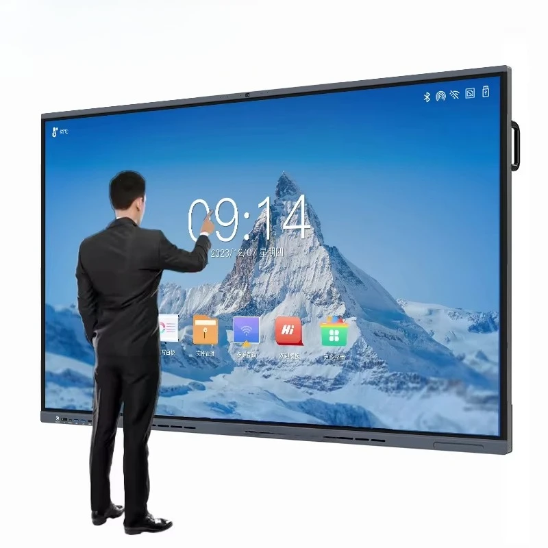 Multi-touch screen 115 110 55 65 86 98 75-inch interactive tablet smart whiteboard educational blackboard wholesale price