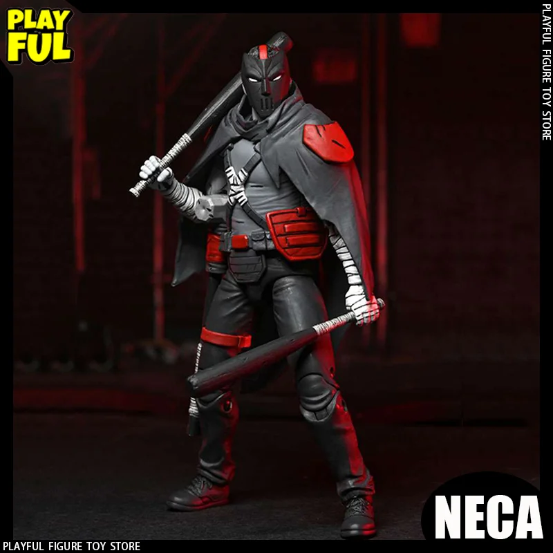 

New In Stock Original Neca Ninja Turtles Lost Years Nightwatcher Casey Jones Anime Figure Neca 54410 The Last Ronin Toy Kid Gift