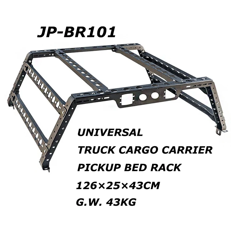 Universal Truck Cargo Carrier Roll Bar Bed Rack