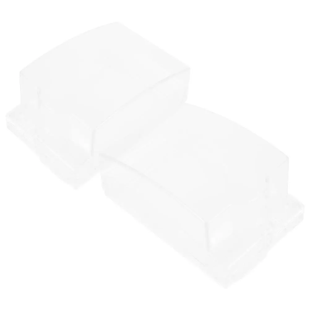 

Комплект из 2 водонепроницаемых защитных коробок для розеток 86-го типа, увеличенные, с откидной крышкой, для ванной комнаты и душа