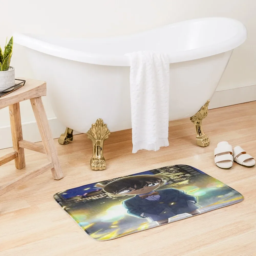 

Conan - Case Closed Bath Mat Carpet Bathroom Mats Bedroom Bathroom Shower Curtain Mat