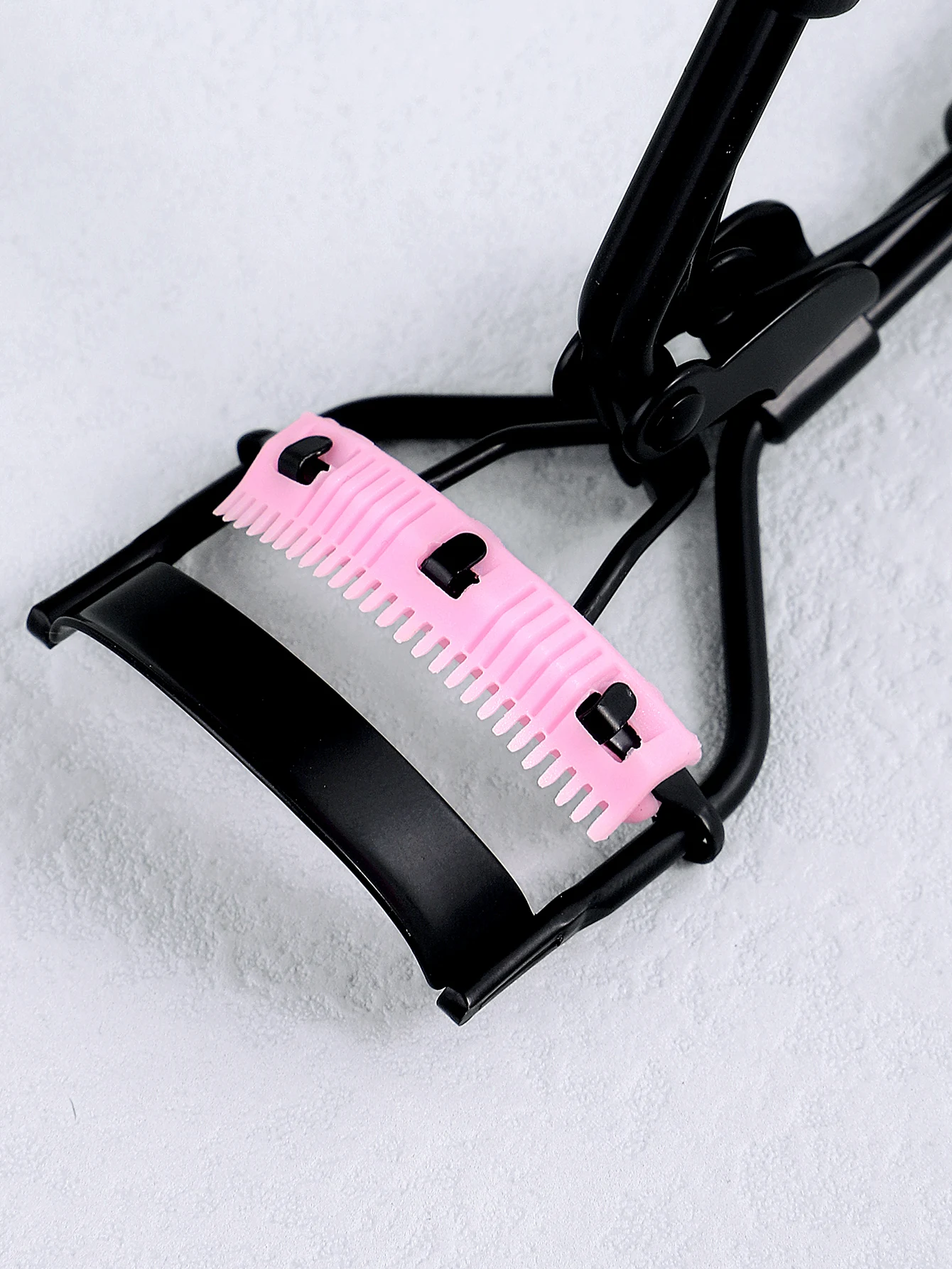 1 أداة تجعيد الرموش من الفولاذ المقاوم للصدأ مع مشط، تشكيل عيون كبيرة تدوم طويلاً، لا تسبب ضررًا للرموش، مناسبة لجميع أنواع العين والعين #3