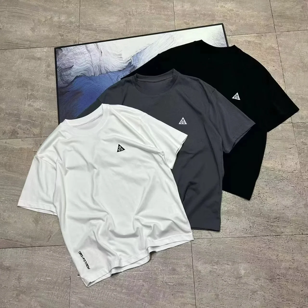 

Американский модный бренд из чистого хлопка, повседневная универсальная футболка с короткими рукавами для мужчин и женщин, свободная брендовая повседневная футболка High Street