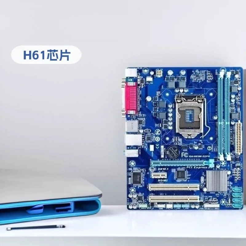 Applicable to GA-H61M-S2PH 1155 pins, memory DDR3 ATX plate type