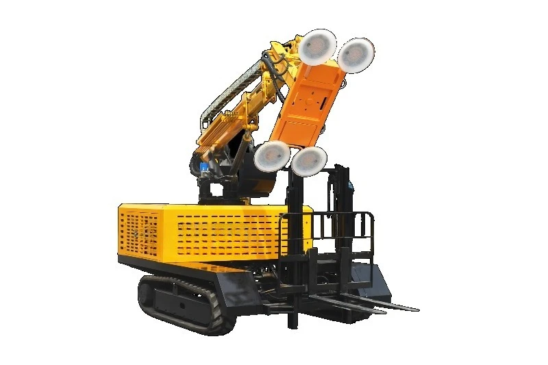 Customized Multi-Terrain Crawler Solar Mounting Truck For Solar Power Station