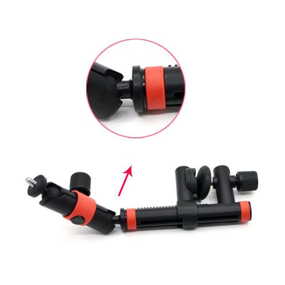 قابل للتعديل كاميرا المشبك قبضة اليد لكاميرات الحركة متعددة الوظائف تمديد الذراع ترايبود مقبض مقبض الكاميرا قبضة أداة #2