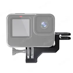 For GoPro 13 12 11 10 9 DJI Osmo Action 5 Pro Camera Vertical Bracket Adjusting Arm Mount Adapter Vertical Shooting Accessories