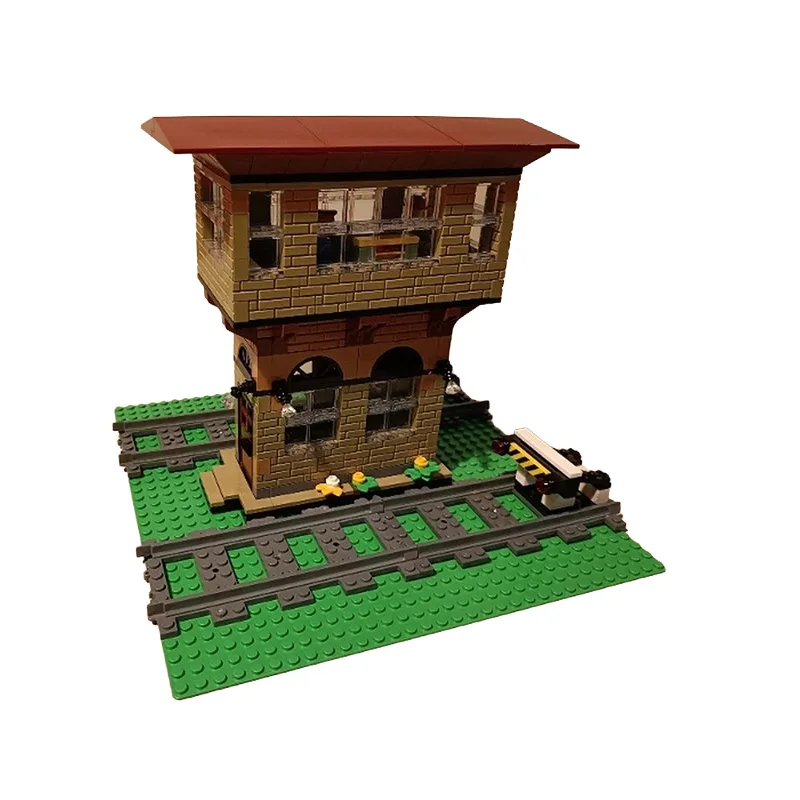 475 Pièces Maison Modulaire à Contrôle par Interrupteur MOC, Blocs de Construction Modulaires Personnalisables, Technologie de Briques DIY, Jouet pour Garçons, Cadeau d'Anniversaire