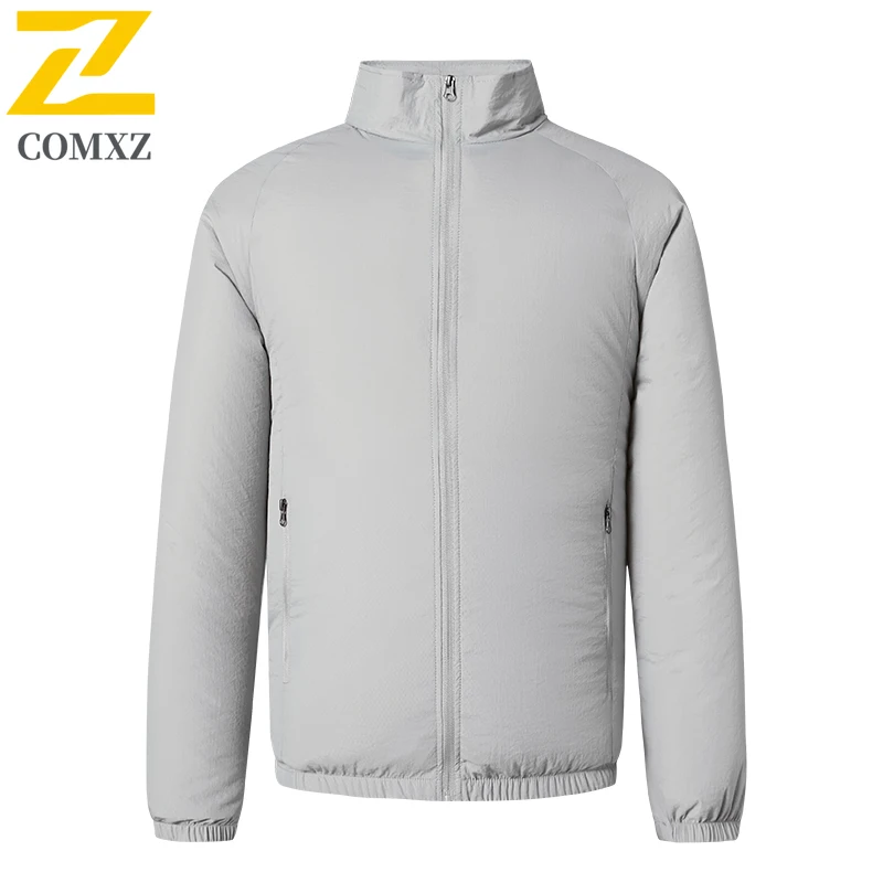 2025 Summer Fan Jacket Men's Lightweight Sunscreen Cool Coat USB Air Conditioning Refrigerated Clothes Outdoor Camping Tops