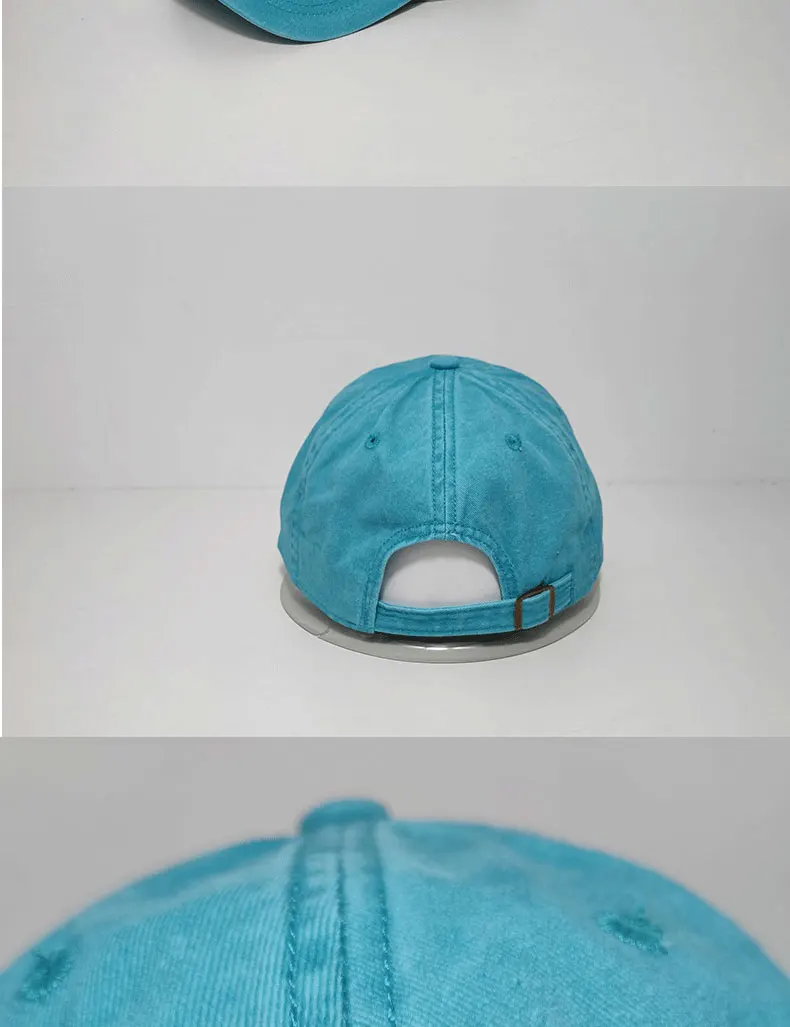 Großhandel Mützen für Männer Baumwoll-Baseballkappe Damenmütze Gewaschene Handwerksmütze Herrenmützen Mützen mit individuellem Logo Stickerei- und Druckmützen – Detail 10