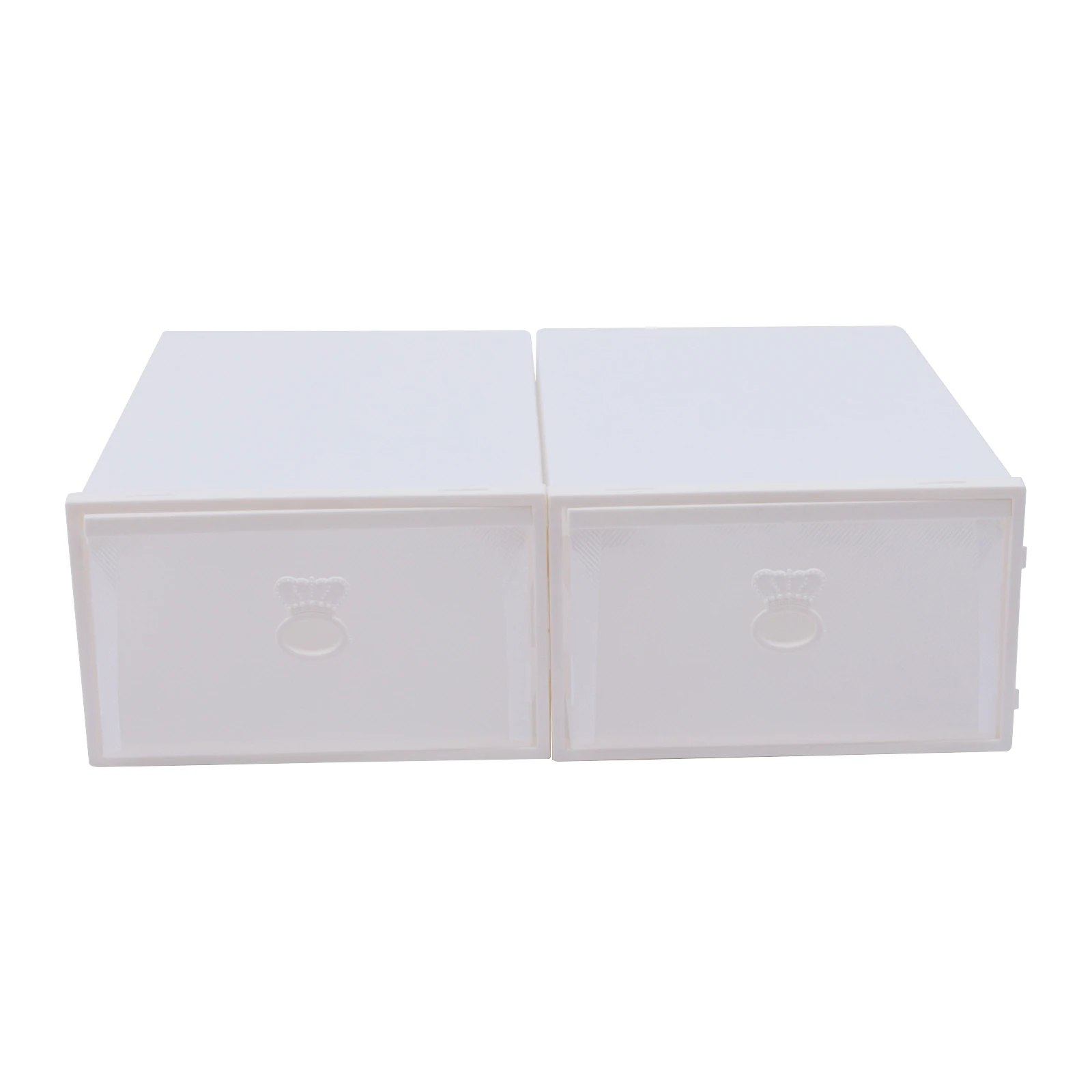 Shoe Storage Plastic Box 20 x Transparent Shoe Box Shoe Storage Box Set Drawer Stackable