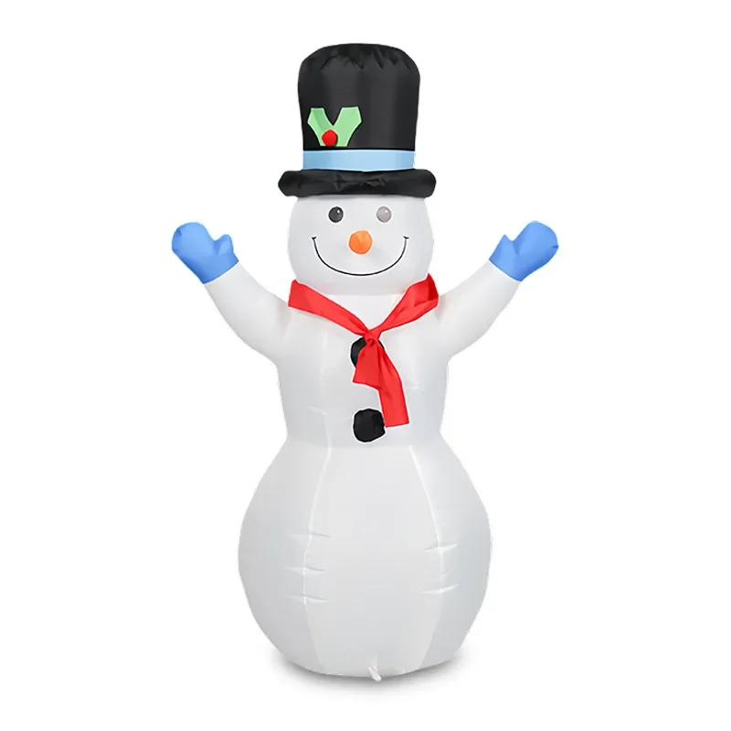 

Christmas supplies inflatable Christmas snowman air mold LED luminous decoration courtyard garden party ornament