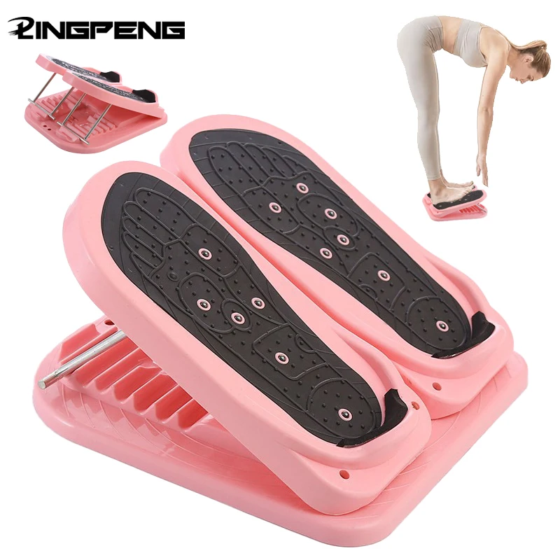 Adjustable Calf Stretching Board Anti-slip Triangular Structure Exercise Inclined Ramp Firm Up Calves Yoga Indoor Fitness