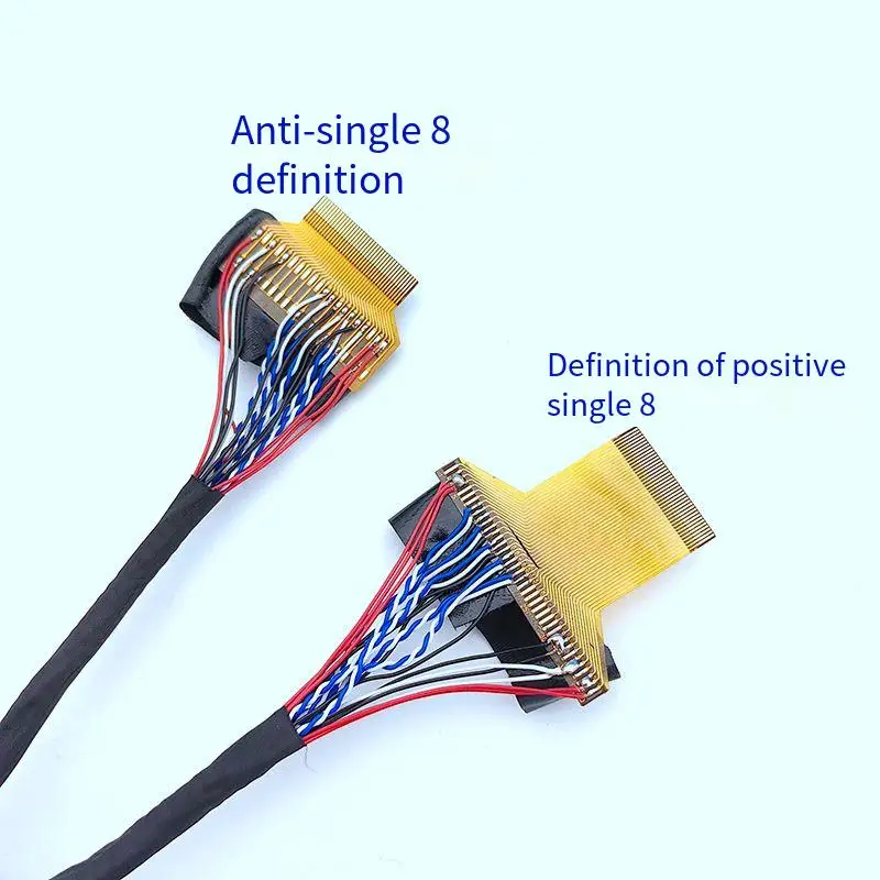 LED40P Single 8 Welding FPC Screen Wire Pen Electric Screen Wire 0.5 Spacing BAIKED FPC40P Welding Wire LVDS Wire