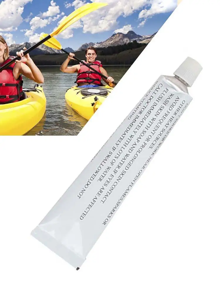 30ml Patch Kit Repair Glue Tubes Sport PVC Paddleboard Kayak Inflatable Boat Air Beds Heavy Repair Glue Strong adhesion