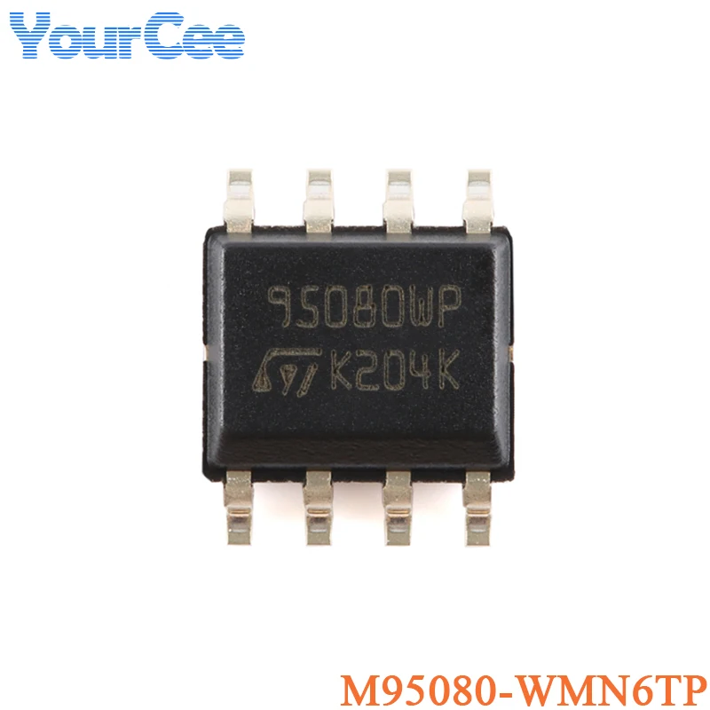 5 pz M95512 M95256 M95128 M95640 M95320 M95160 M95080 WMN6TP SOP-8 512Kbit 256Kbit 3SPI bus EEPROM chip con cloc ad alta velocità